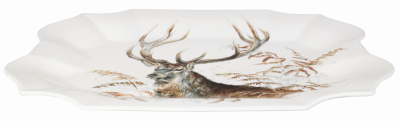 Блюдо сервировочное с оленем