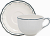 Чашка чайная с блюдцем для завтрака Jumbo