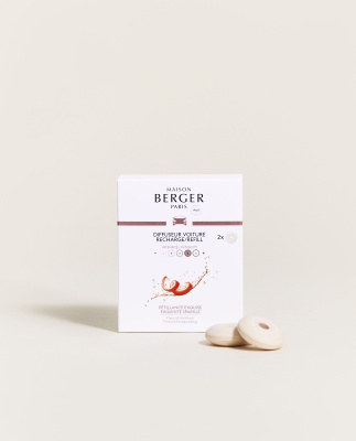 Сменные блоки 2шт для автодиффузора-клипсы Брызги шампанского